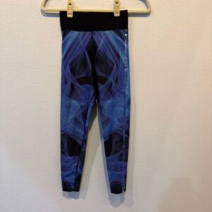 Ultracor Black and Blue Swirl Leggings